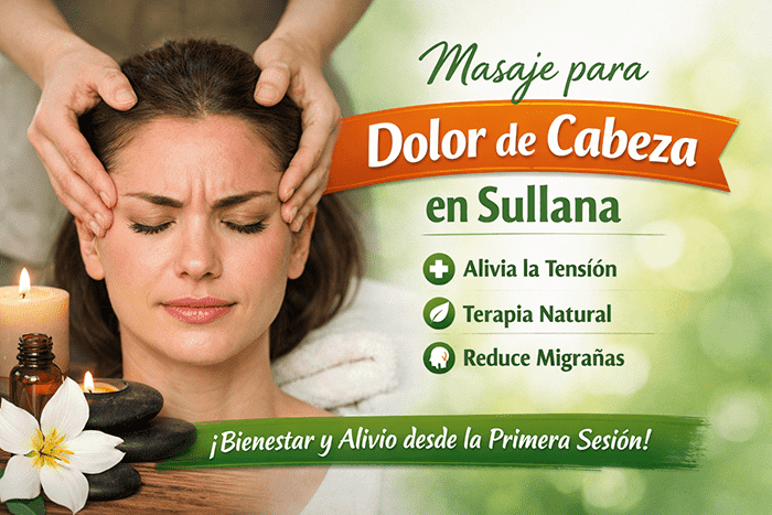Masaje para Dolor de Cabeza en Sullana