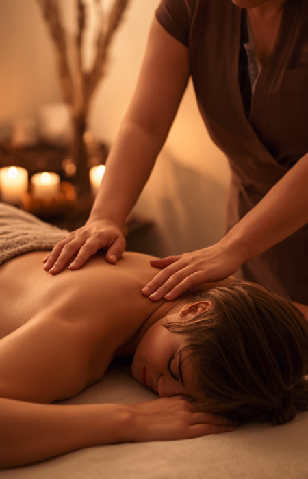 Eliminar dolor de espalda, hombros y cuello.